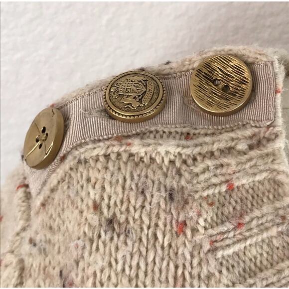 Anthropologie Charlie & Robin Sweater Pullover Tweed Knit Wool Blend - Picture 4 of 11